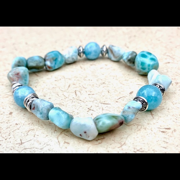 Larimar Stone Bracelet - Picture 2 of 2